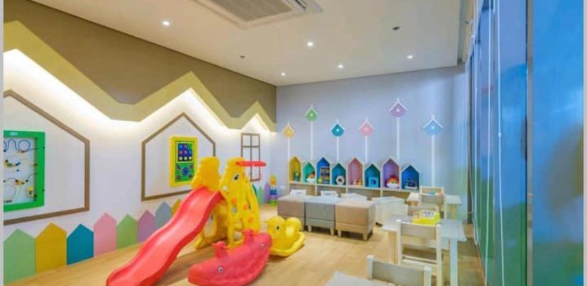 Classy 2Br Suite At Eastwood City With Pool And City Skyline View Manila Dış mekan fotoğraf