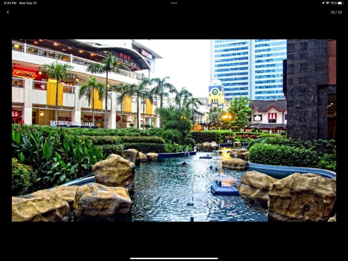 Classy 2Br Suite At Eastwood City With Pool And City Skyline View Manila Dış mekan fotoğraf